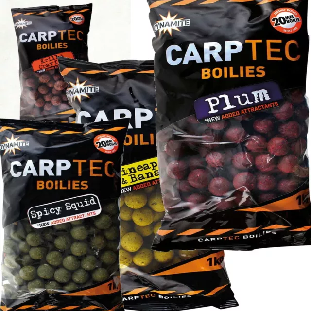 Dynamite CarpTec Boilies Karpfenboilies Futterboilies Angelboilies Karpfenangeln