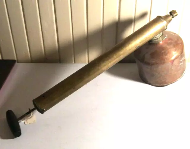 Vintage blizzard continuous sprayer brass/copper sprayer - A