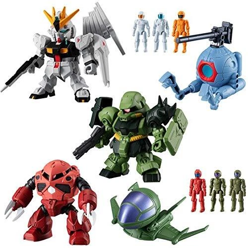 Mobile Suit Gundam Mobile Suit Ensemble 24 All 6 Pcs Set Capsule Toys Gashapon