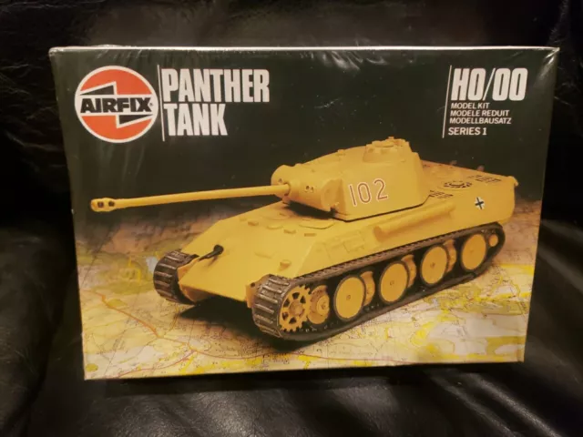 Airfix Panther Tank HO/OO scale model kit. Factory sealed