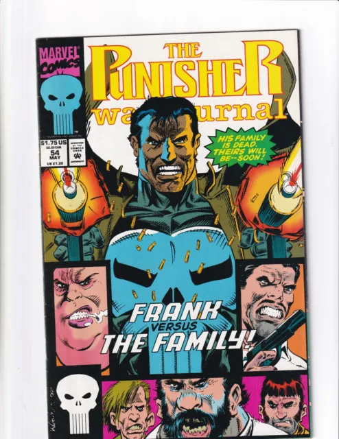 The Punisher War Journal #54, Vol. 1 (Marvel Comics, 1993)  Bag/Boarded
