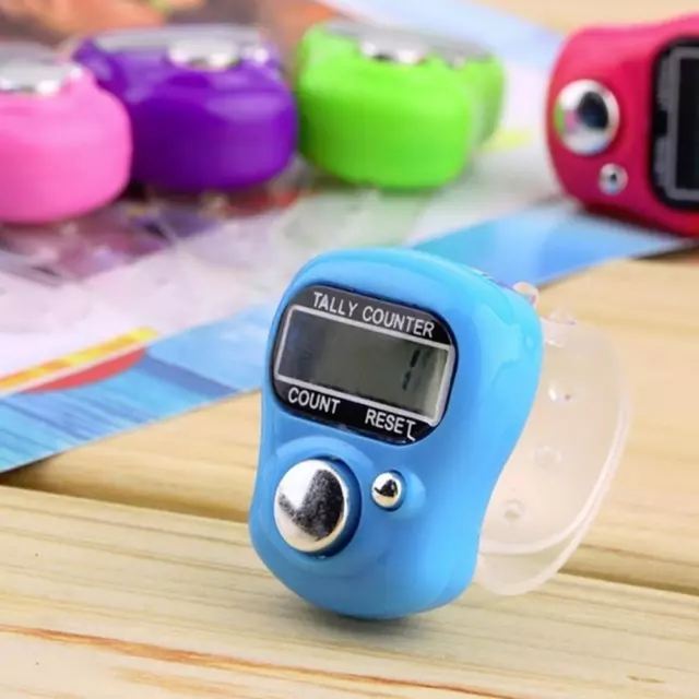 Number Clicker Tasbeeh Tasbih Mini Digital Hand Tally Counter 2023 X9S7