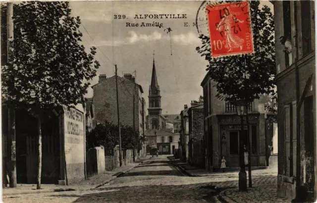 CPA AK ALFORTVILLE Rue Amélie (671775)