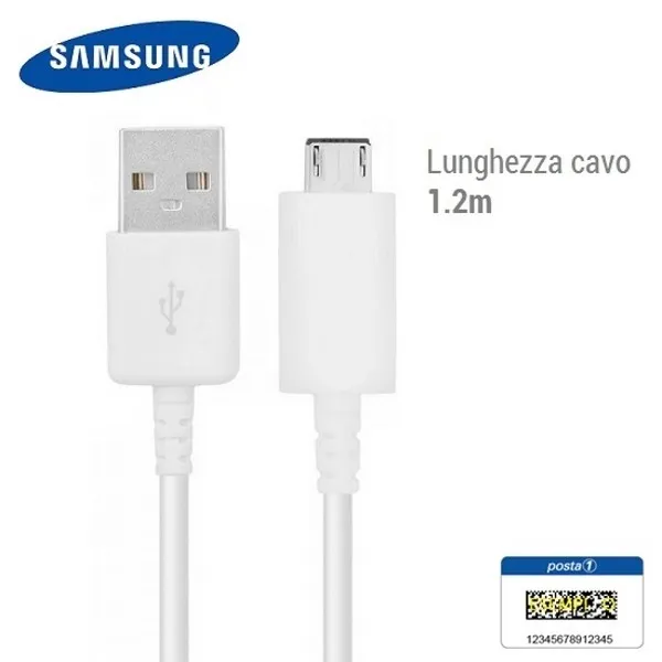 Cavo ORIGINALE SAMSUNG EP-DG925UWE MICRO USB per GALAXY S6 S7 EGDE fast charger