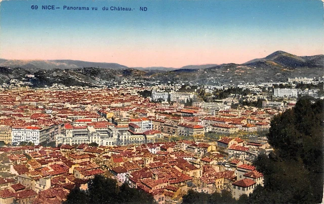 NICE Panorama vu du château