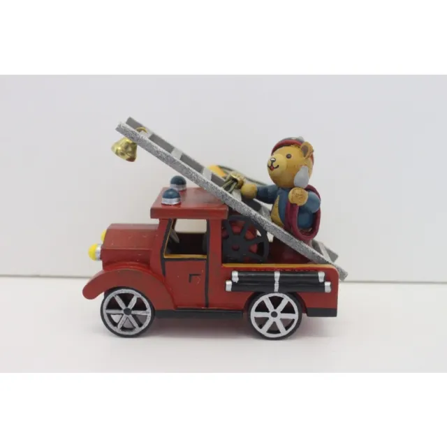 561-140h2004 Hubrig Baumbehang - Feuerwehr mit Teddy