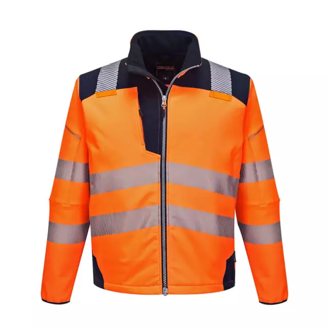 Portwest PW3 Vision Segmented Hi-Vis Class 3 Softshell Jacket RIS 3279- T402