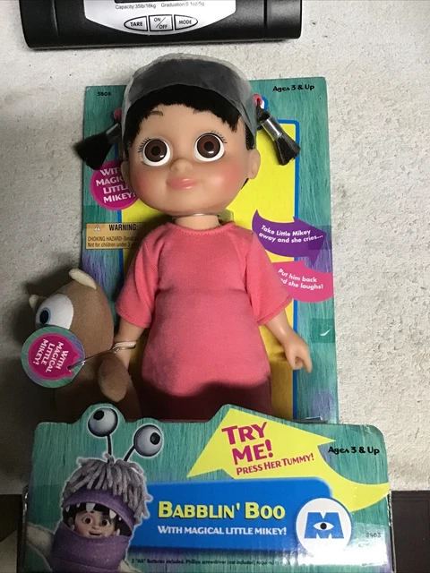 Babblin boo doll sales 2001