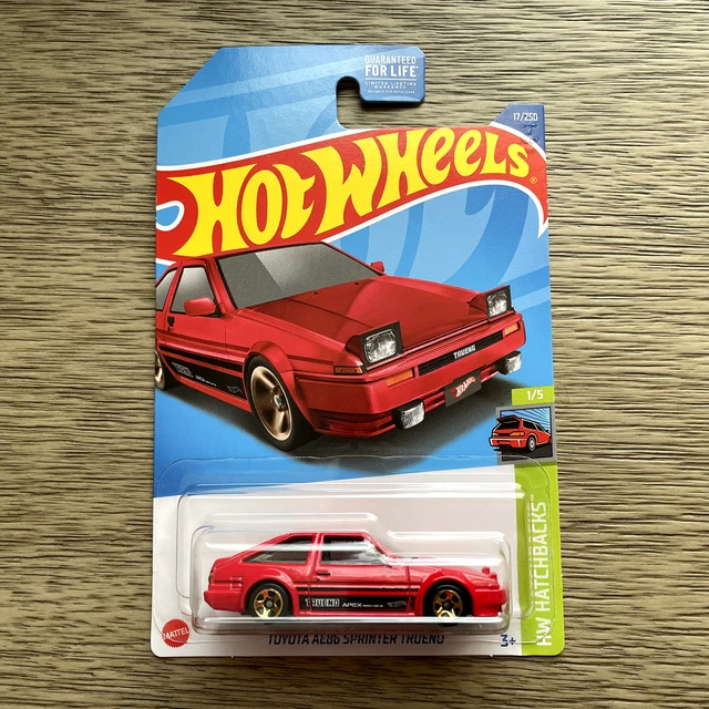 HOT WHEELS TOYOTA AE86 Sprinter Trueno GT-Apex (Red) 2022 £1.52 ...