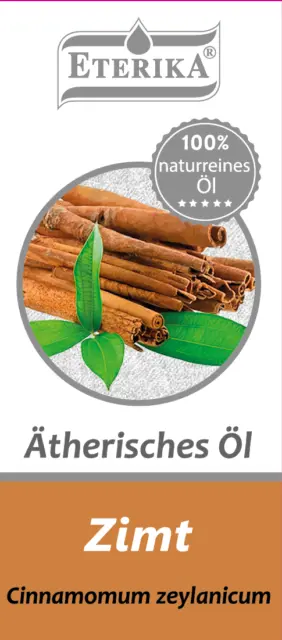 Zimt, 10ml, (79,90 EUR/100ml), 100% naturreines  ätherisches Öl