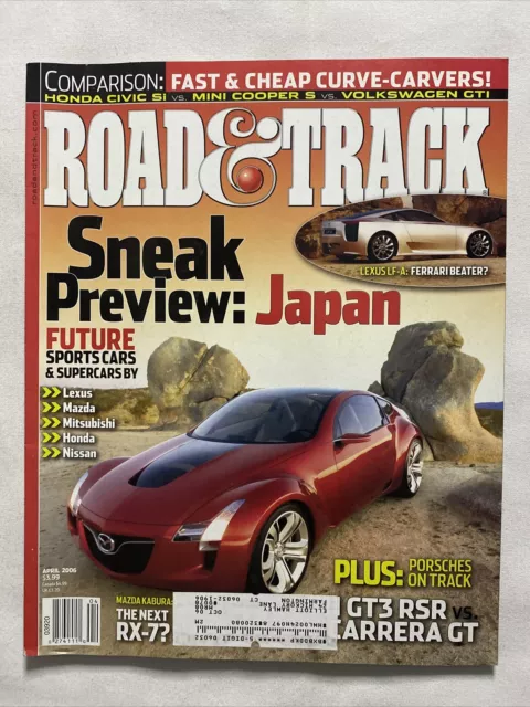 2006 April, Road & Track Magazin, Future SPORTS Cars & Supercars (MH607)