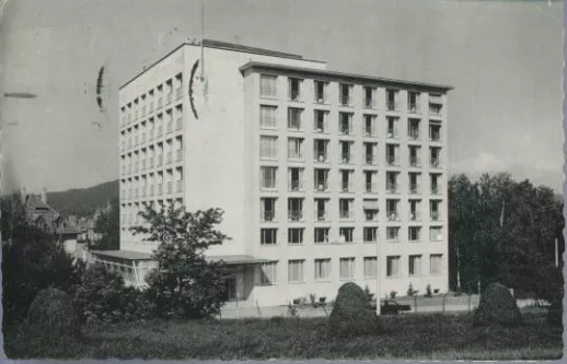 AK Bad Kissingen, Röhn Sanatorium gelaufen 1962