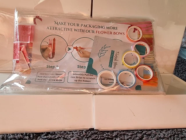 ⭐️ Bolsas de celofán Mirlo con increíbles arcos y cintas