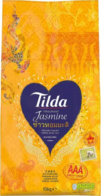 Tilda Fragrant Jasmine Rice, 10kg