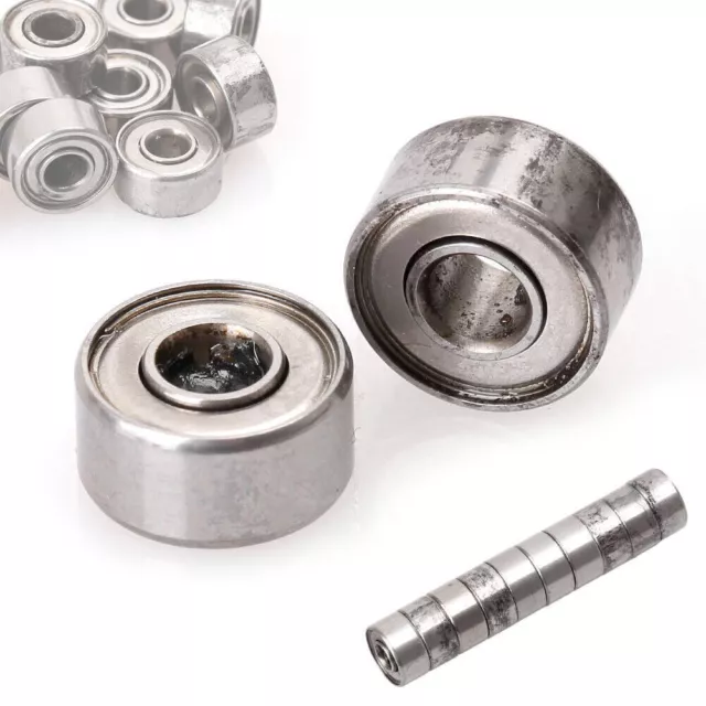 10PCS 693ZZ Miniature Ball Bearings 3*8*4mm Small Double Shielded Ball Bearings