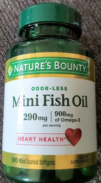 Nature's Bounty Odorless Fish Oil - 1290 mg