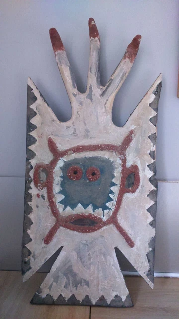 African mask. Masque africain TOUSSIAN