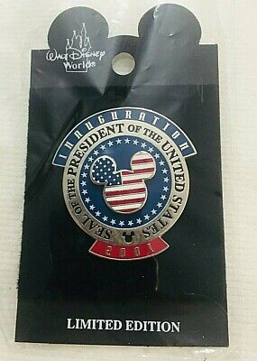 Walt Disney World Pin - Inauguration 2001 Seal of the President LE - Vote USA