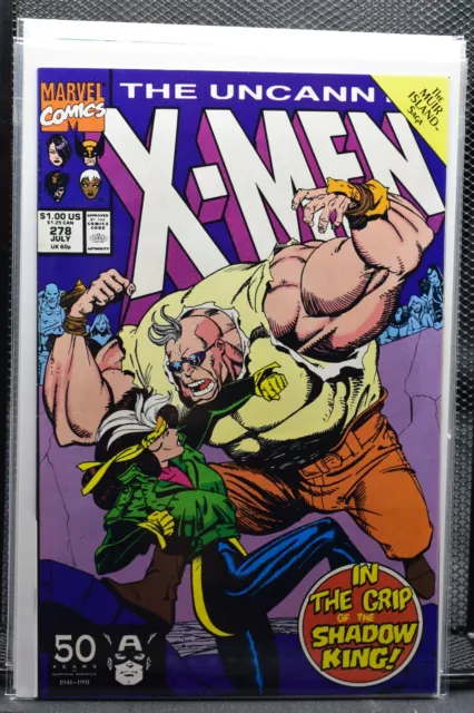 Uncanny X-Men #278 Marvel 1991 Chris Claremont & Jim Lee Wolverine Psylocke 9.0