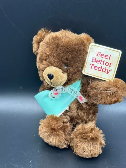 Dan Dee  Feel Better Teddy Bear Arm in Sling 9" Plush Stuffed Animal
