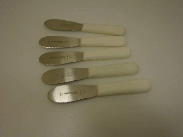 Dexter USA Set (5) Serrated Edge Breakfast Stainless Spreader S173SC Factory2nd