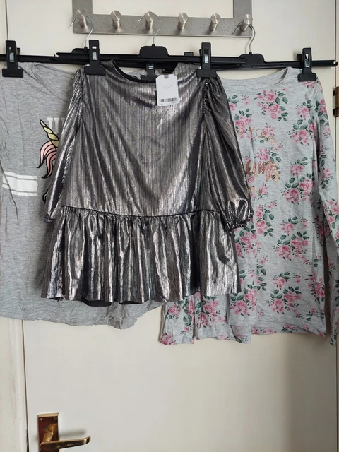 Joblot Of Girls Clothes Bundle one new with tag size 11-12 years