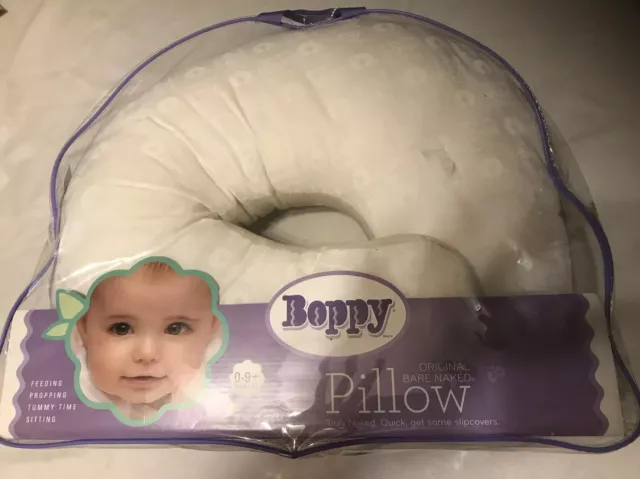 Boppy Nursing Pillow - White 0-9+ Months Feeding, Propping, Tummy Time, Sitting