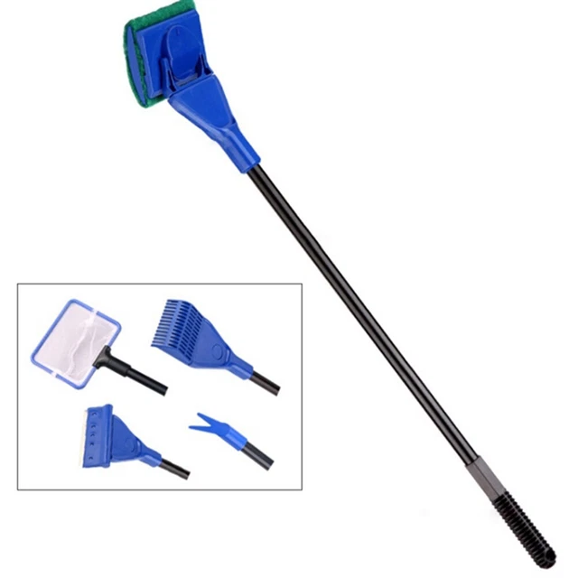 5 in 1 Aquarium Clean Fish Tank Tools Glass Equipment  Fishnet Scraper Remover