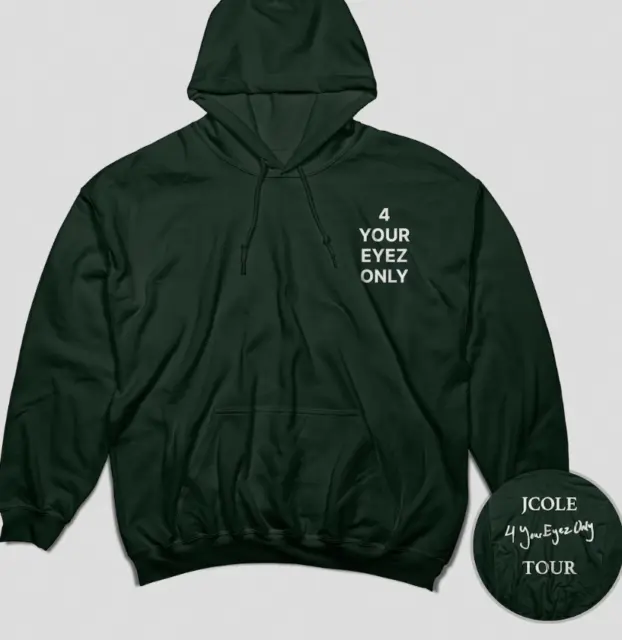 J Cole 4 Your Eyez Only Tour Hoodie Unisex Merch Gift For Fans