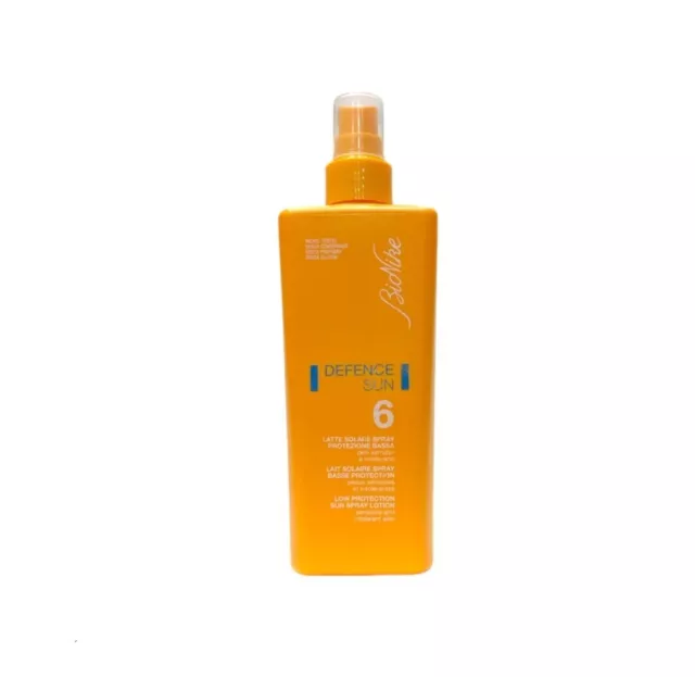 Bionike Defence Sun Latte Solare Protezione Bassa Spf6 Per Pelli Sensibili 200Ml