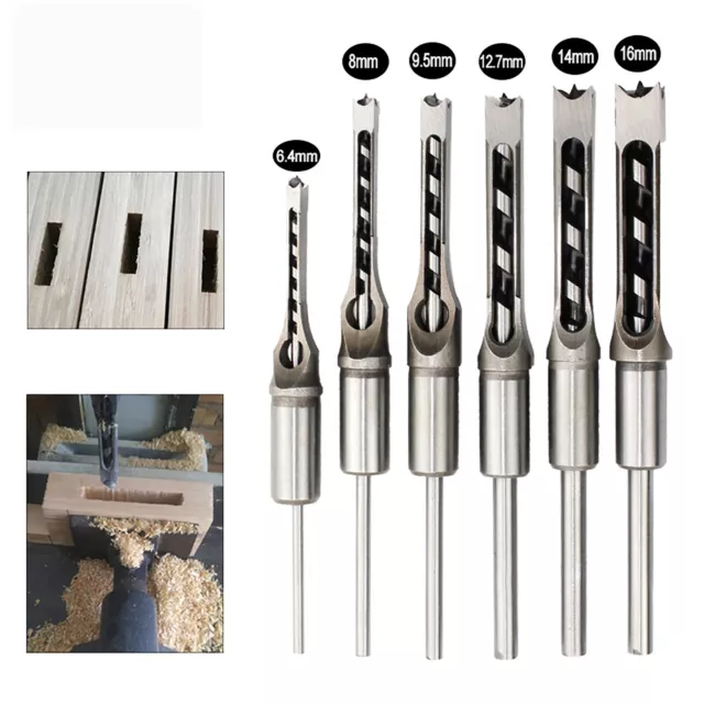 Holzbearbeitung Quadrat Lochsäge Auger Bohrer Mortising Meißel Werkzeug