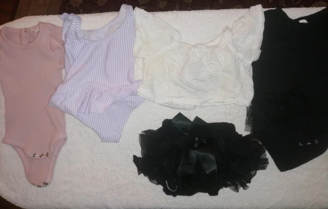 Baby Girl Age 9 To 12 Months Clothes Bundle Good Quality And Condition 5 Items
