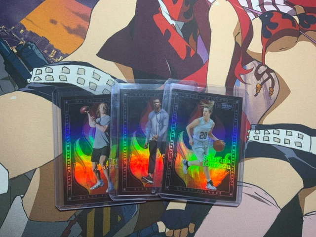 2021 Skybox Metal Universe Champions Blast Furnace Cards