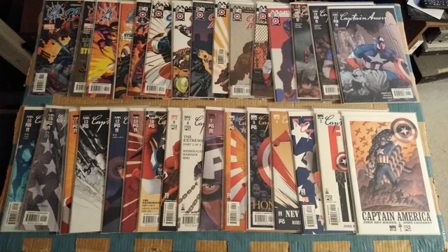 CAPTAIN AMERICA vol4 1-32 NM Complete 2002 Run Marvel Knights  1st app Barricade