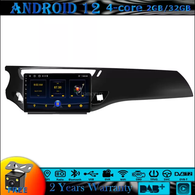 2 Din Carplay Px6 Android 10 Auto For Citroen C3 Ds3 2010 - 2016