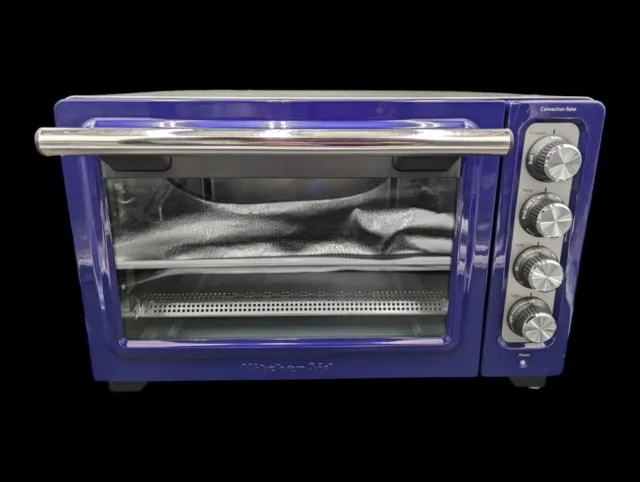 PURPLE KitchenAid 12" Counter Top Convection Toaster Oven KCO253QBU NO TRAY/RACK