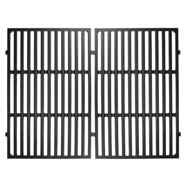 7638 17.5 Inch Cast Iron Grill Grates Replacement for Weber Spirit I & II 300