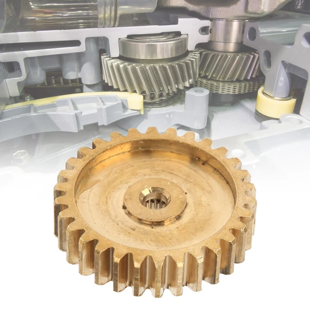 Spur Gear Brass 30 Tooth For Servo 25 Tooth Spline 0.8 Mod Industrial Robot FEI