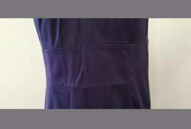 Robe Femme Shift Boden - Coton Violet Or Gris Tringle - Taille 12 9