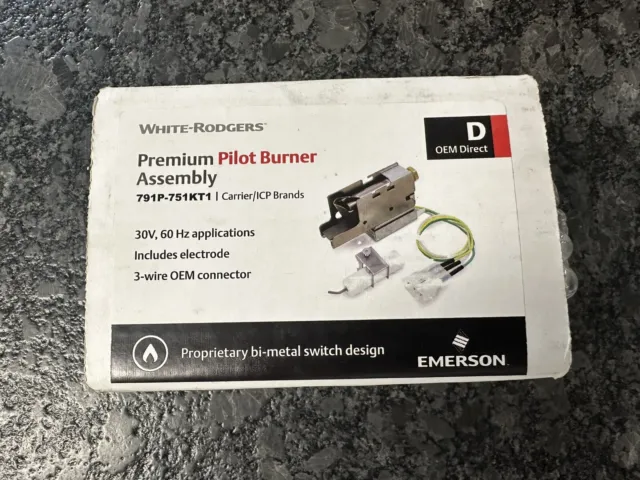 Emerson Premium Pilot Burner Assembly  791P-751KT1
