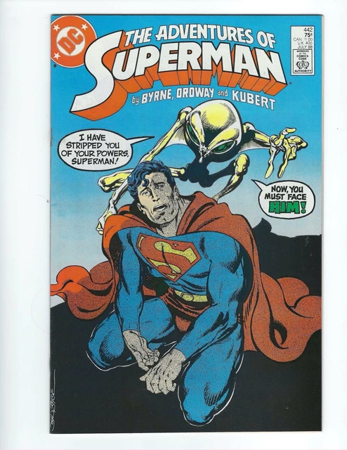 Adventures of Superman #442 1988 Unread VF/NM or better! Combine Ship John Byrne