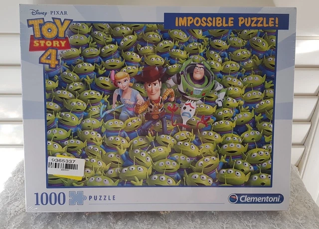 DISNEY PIXAR TOY Story 4 Impossible Puzzle, 1000 Piece Jigsaw ...