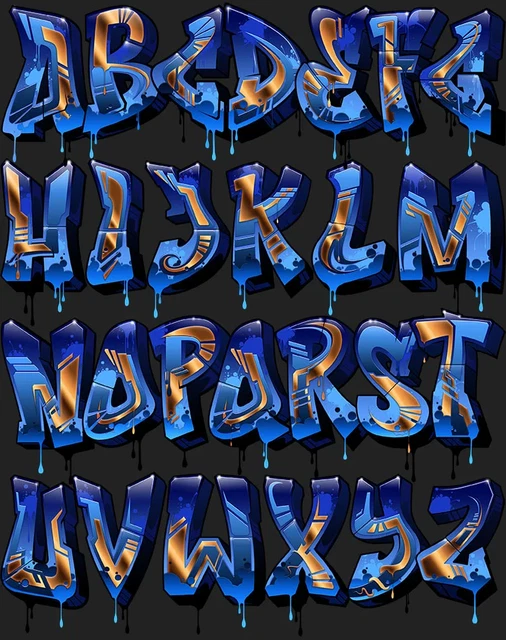 Graffiti Font - Buckingham