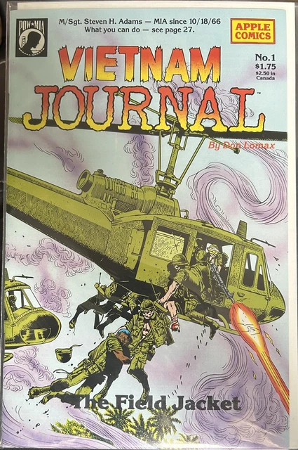 Vietnam Journal #1 Comic Book November 1987 Apple Comics