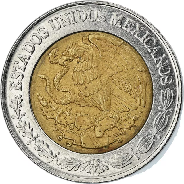 [#796112] Coin, Mexico, Peso, 2013, Mexico City, EF(40-45), Bi-Metallic, KM:603