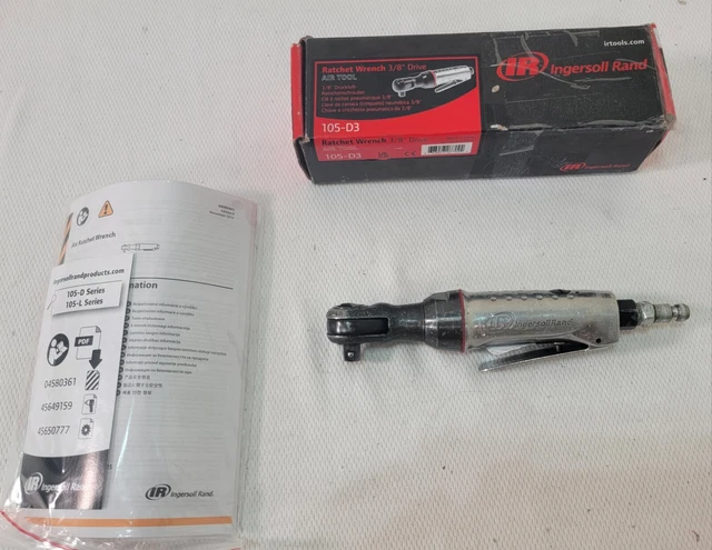 Ingersoll Rand 105-D3 3/8" Air Ratchet Used