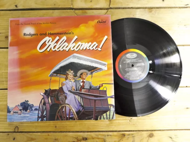 Rodgers And Hammerstein Oklahoma Bof Lp 33T Vinyle Ex Cover Ex 1958 Gatefold
