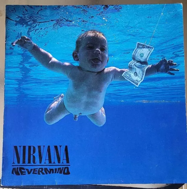 NIRVANA ~ NEVERMIND ** 1991 EU 1st Press GEFFEN LP Misprint Inner. MINT-