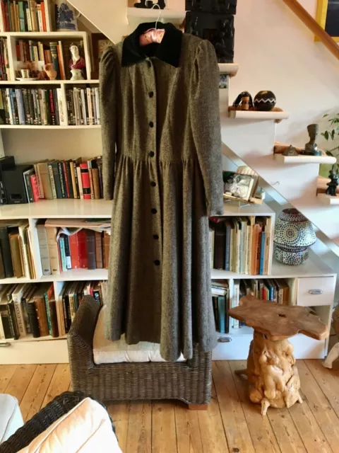 LAURA ASHLEY VINTAGE Cambrian Wool Maxi Coat 150.00 PicClick UK