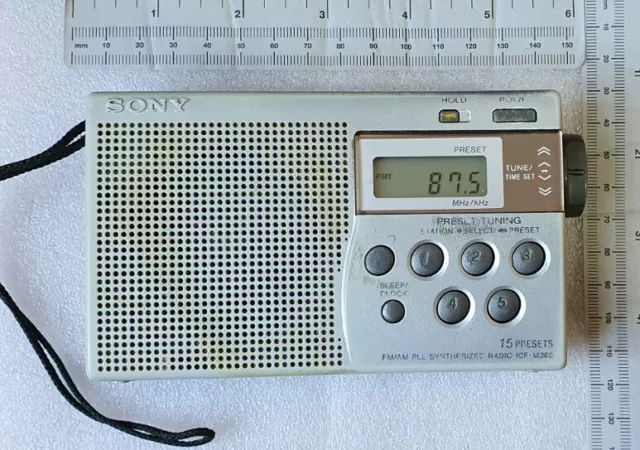 Sony Radio Icf-M260  Fm Stereo/Am.